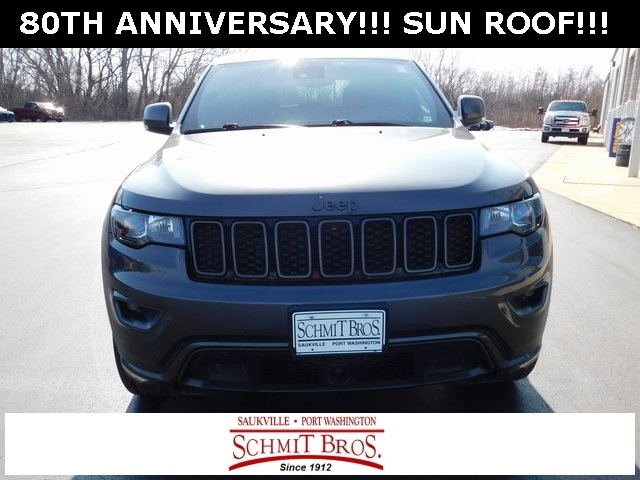 Used 2021 Jeep Grand Cherokee 80th Edition with VIN 1C4RJFBG7MC590039 for sale in Saukville, WI