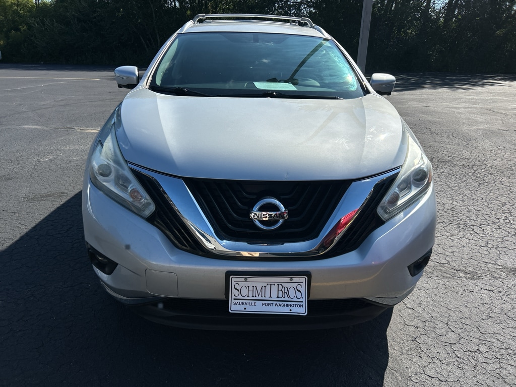 Used 2015 Nissan Murano Platinum with VIN 5N1AZ2MH8FN282837 for sale in Port Washington, WI
