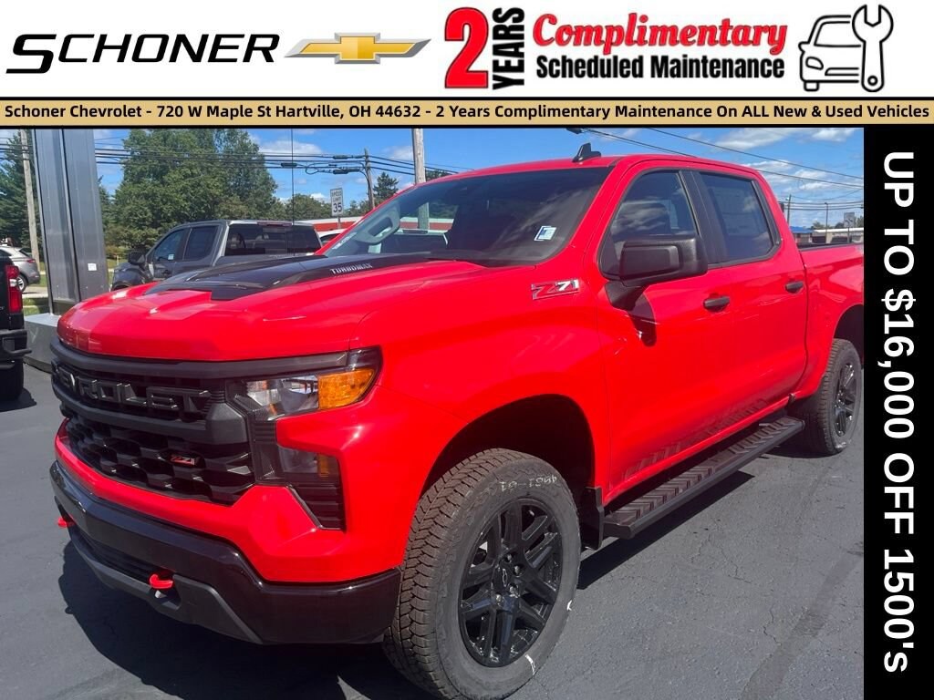 New 2026 Chevrolet Silverado 1500 Custom Trail Boss Truck