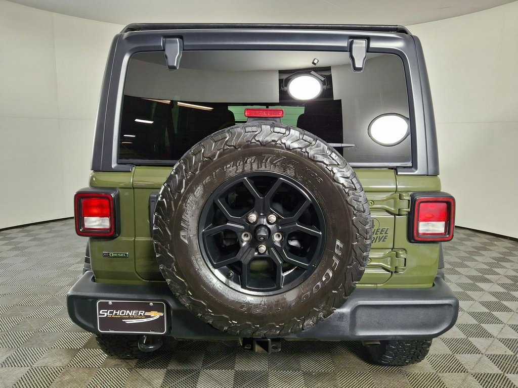 Used 2022 Jeep Wrangler Unlimited Willys SUV