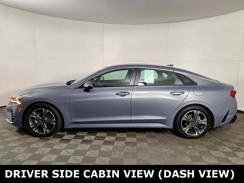 Used 2022 Kia K5 LXS with VIN 5XXG14J2XNG128531 for sale in Hartville, OH