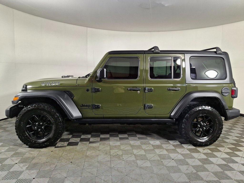 Used 2022 Jeep Wrangler Unlimited Willys SUV