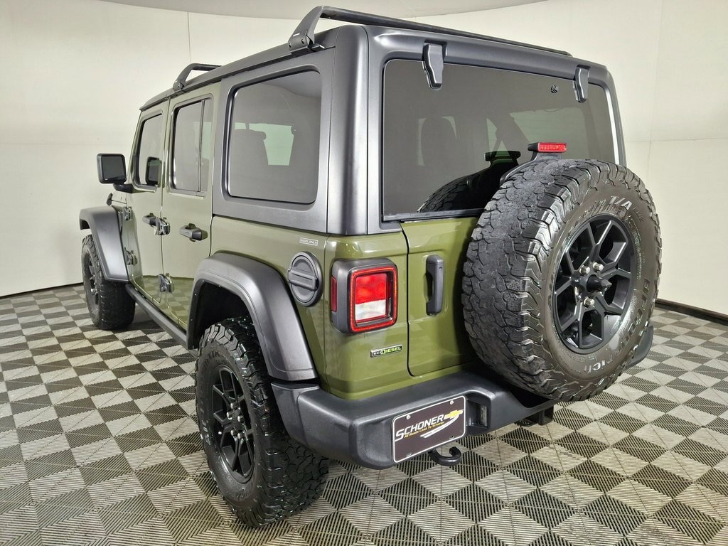 Used 2022 Jeep Wrangler Unlimited Willys SUV