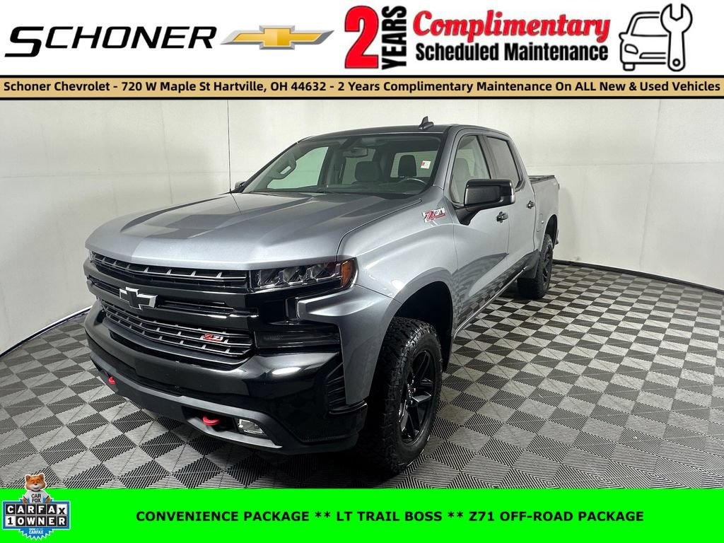 Used 2020 Chevrolet Silverado 1500 LT Trail Boss Truck Crew Cab