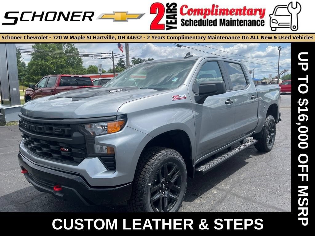 New 2026 Chevrolet Silverado 1500 Custom Trail Boss Truck
