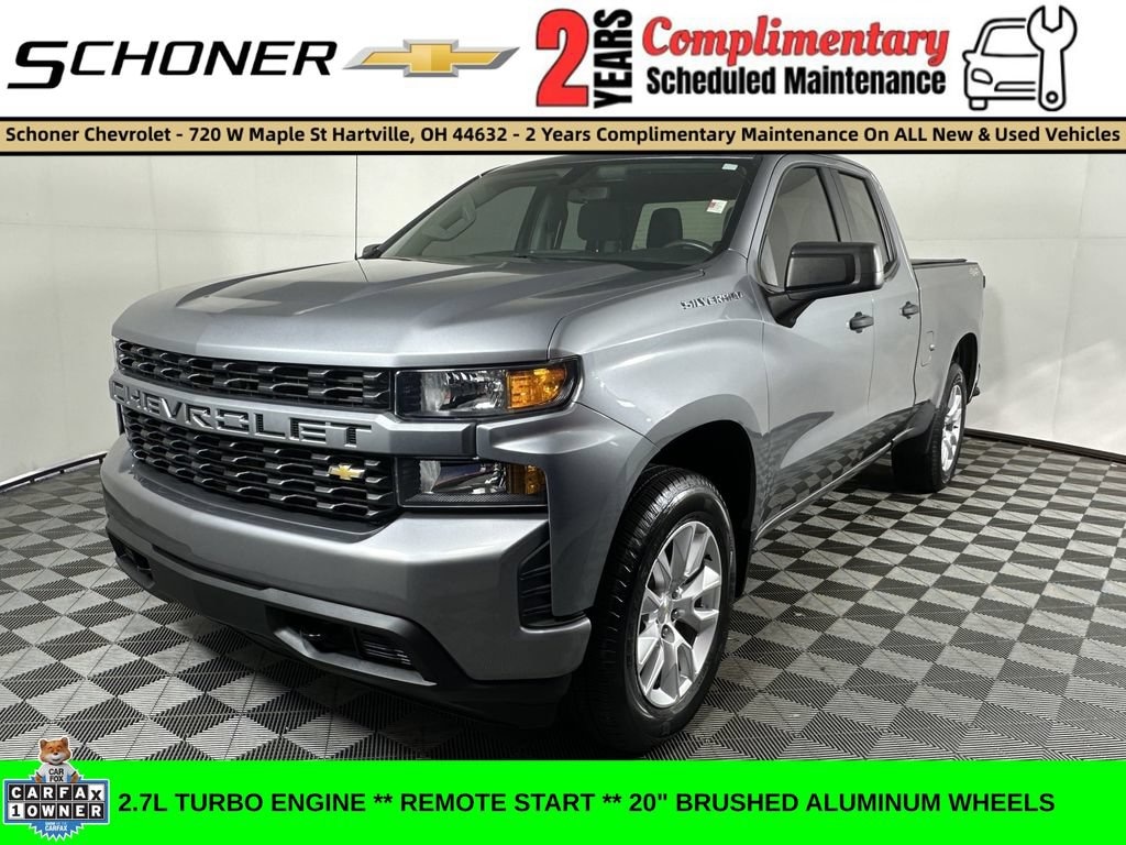 Used 2021 Chevrolet Silverado 1500 Custom Truck Double Cab