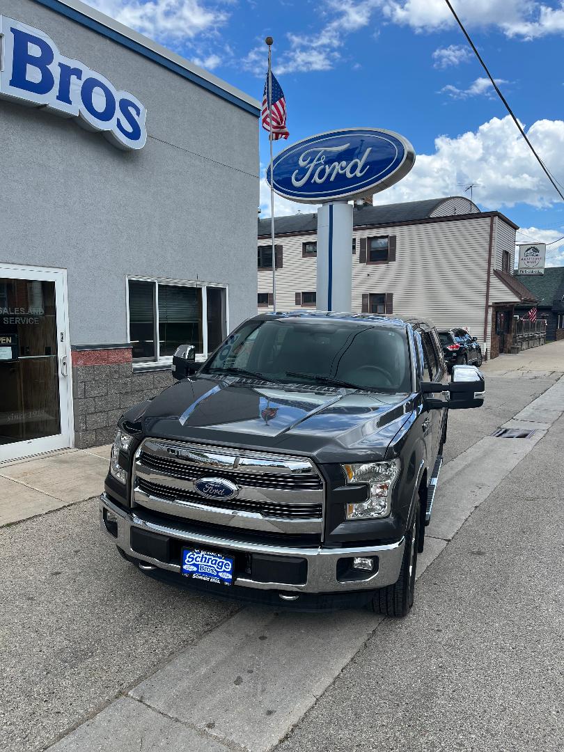 Used 2015 Ford F-150 Lariat with VIN 1FTEW1EG9FFA75026 for sale in Mount Calvary, WI