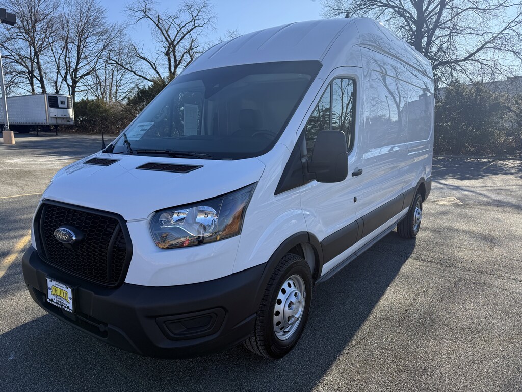 Used 2023 Ford Transit Cargo Van T-350 148 Hi Rf 9500 GVWR AWD