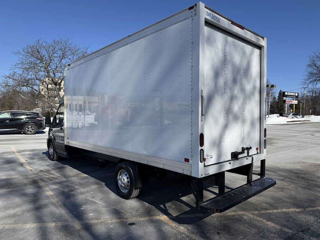 Used 2023 Ford Transit Cutaway Box Dry Freight T-350 AWD SRW 156 WB 9950 GVWR