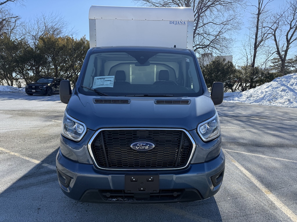 Used 2023 Ford Transit Cutaway Box Dry Freight T-350 AWD SRW 156 WB 9950 GVWR