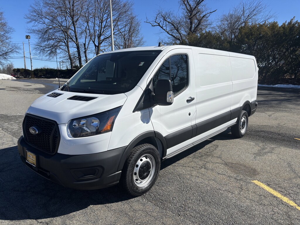 Certified 2024 Ford Transit Cargo Van T-350 148 Low Rf 9500 GVWR RWD