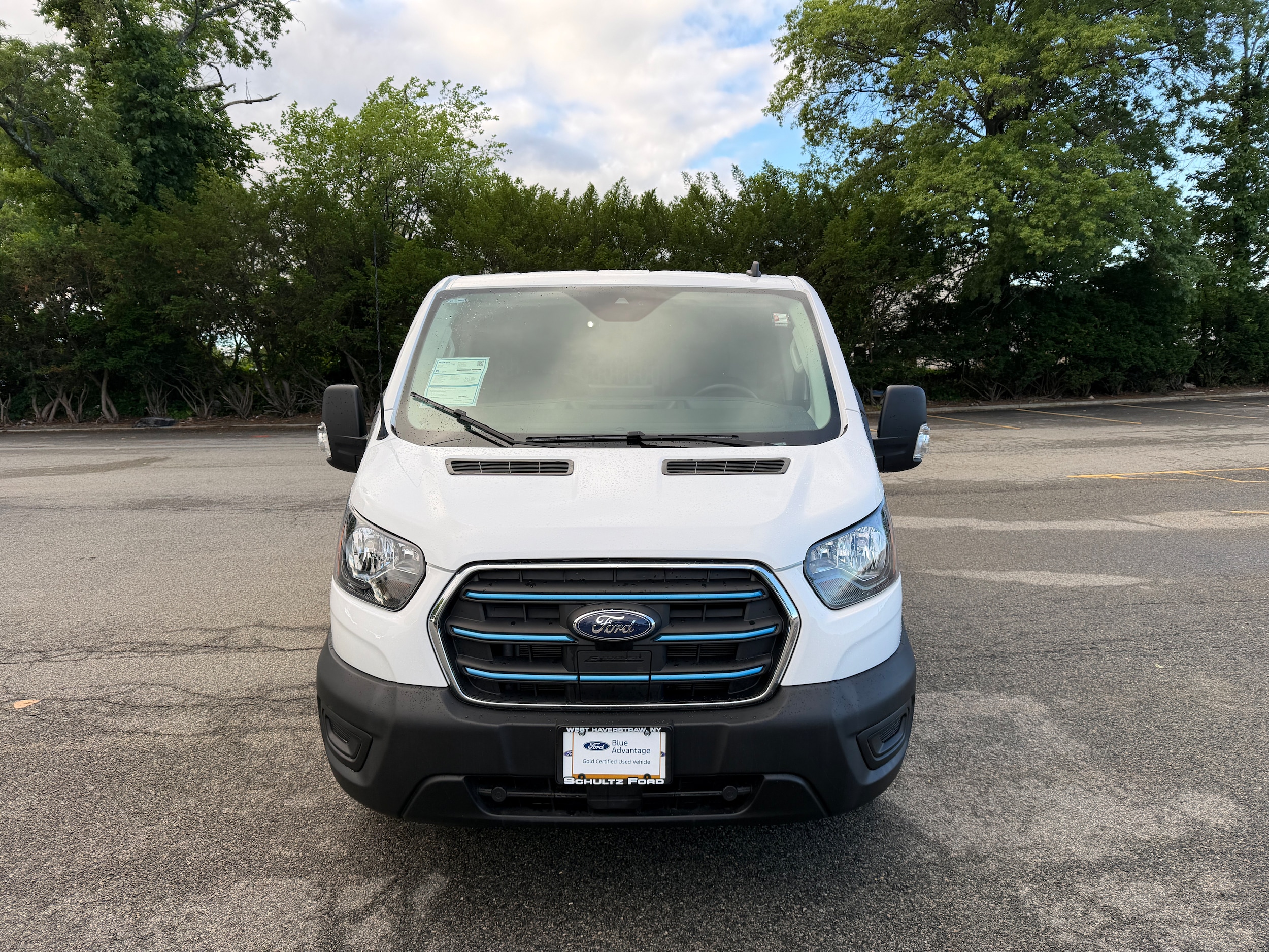 Certified 2023 Ford E-Transit Cargo Van Base with VIN 1FTBW1YK6PKB39955 for sale in West Haverstraw, NY