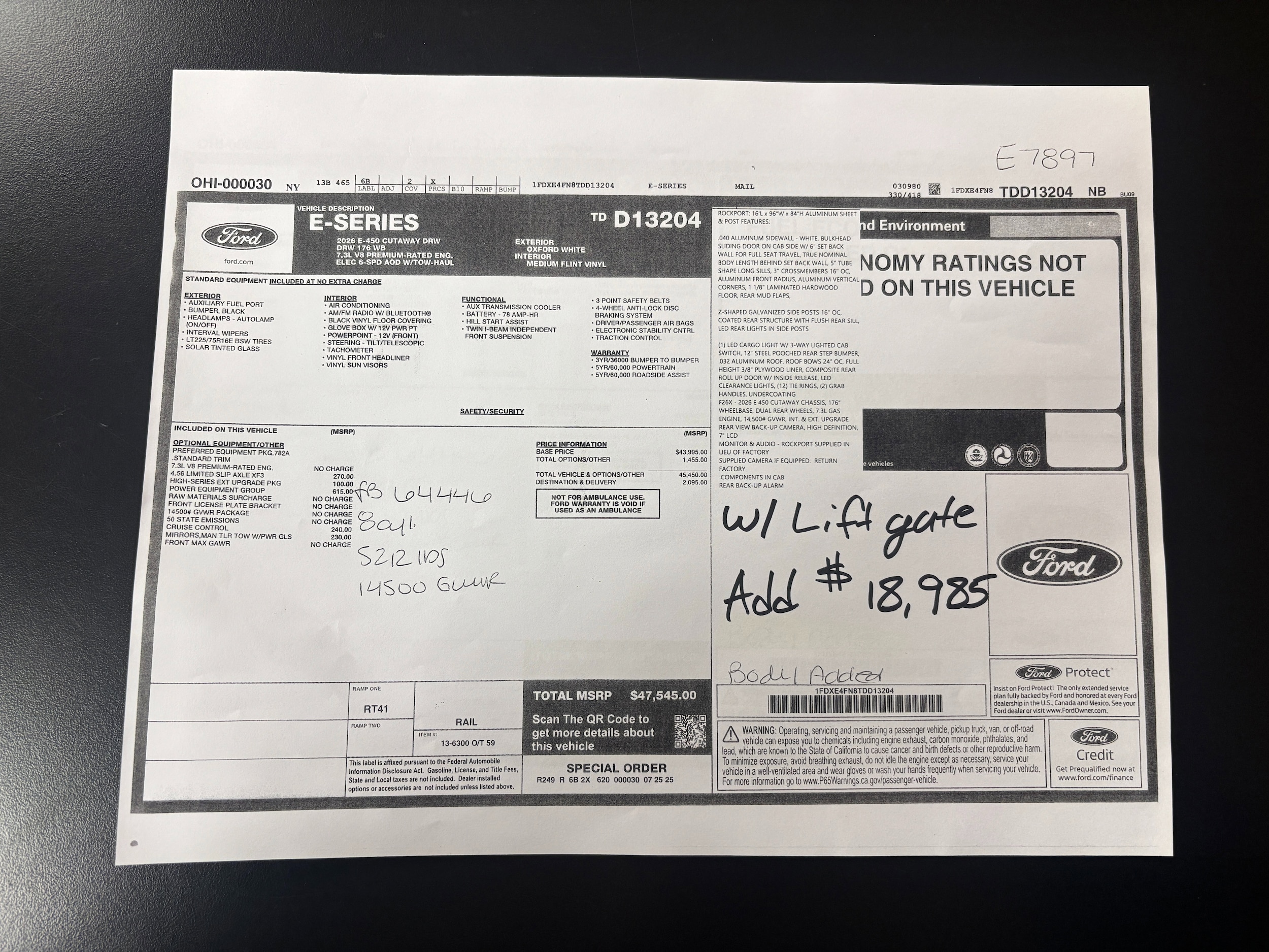 2026 Ford E-Series Cutaway Base - Photo 26