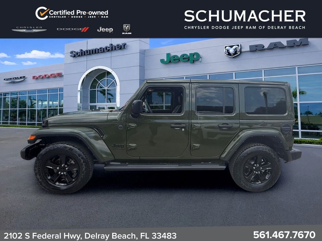 Used 2023 Jeep Wrangler 4-DOOR SAHARA 4X4 SUV