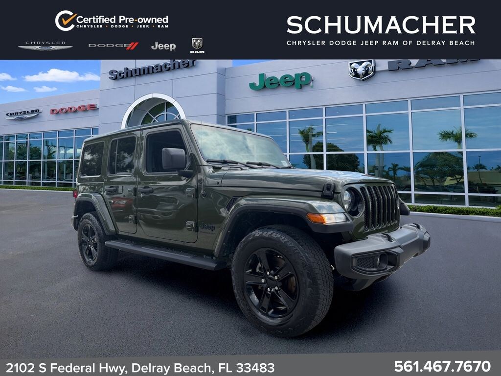 Used 2023 Jeep Wrangler 4-DOOR SAHARA 4X4 SUV