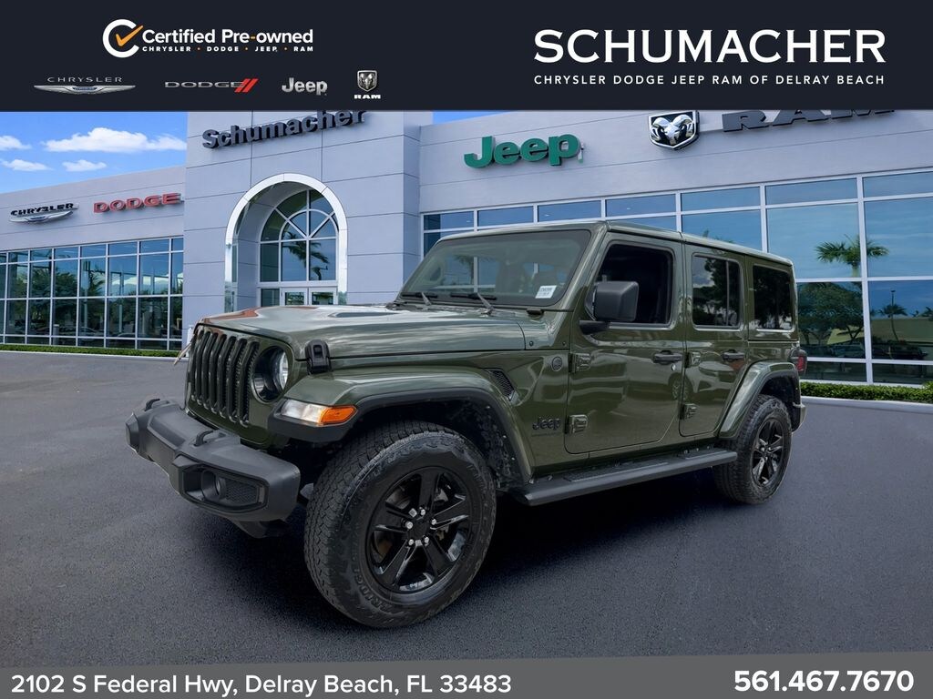 Used 2023 Jeep Wrangler 4-DOOR SAHARA 4X4 SUV