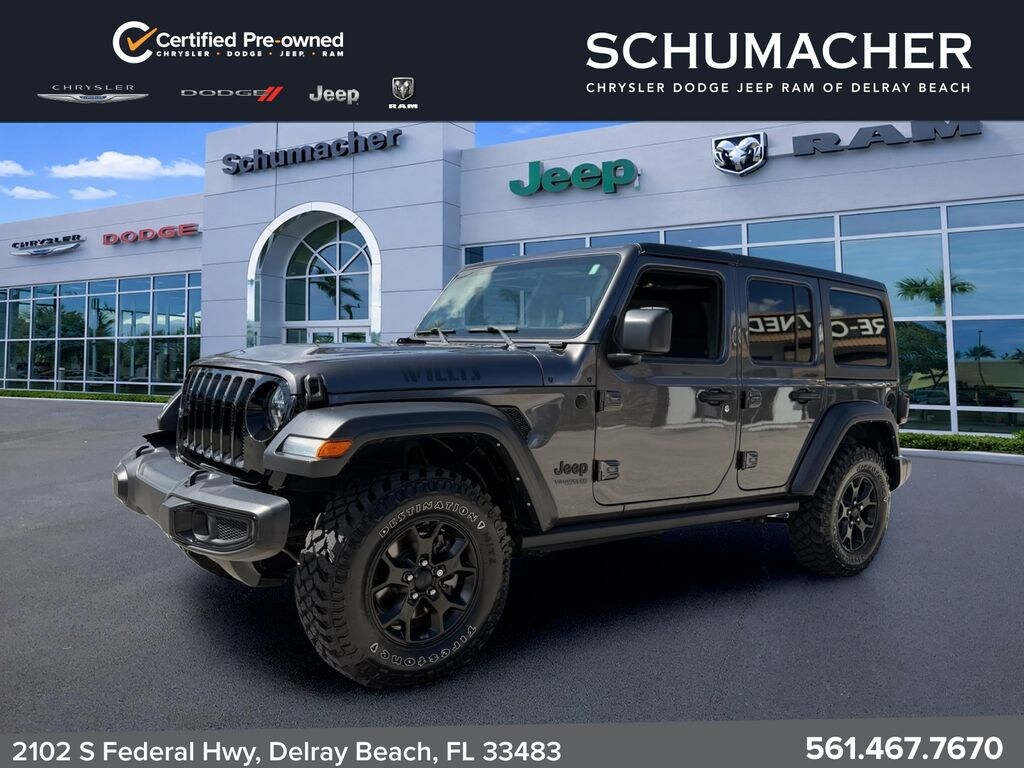Certified 2022 Jeep Wrangler Unlimited Sport SUV