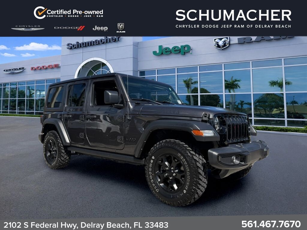 Certified 2022 Jeep Wrangler Unlimited Sport SUV