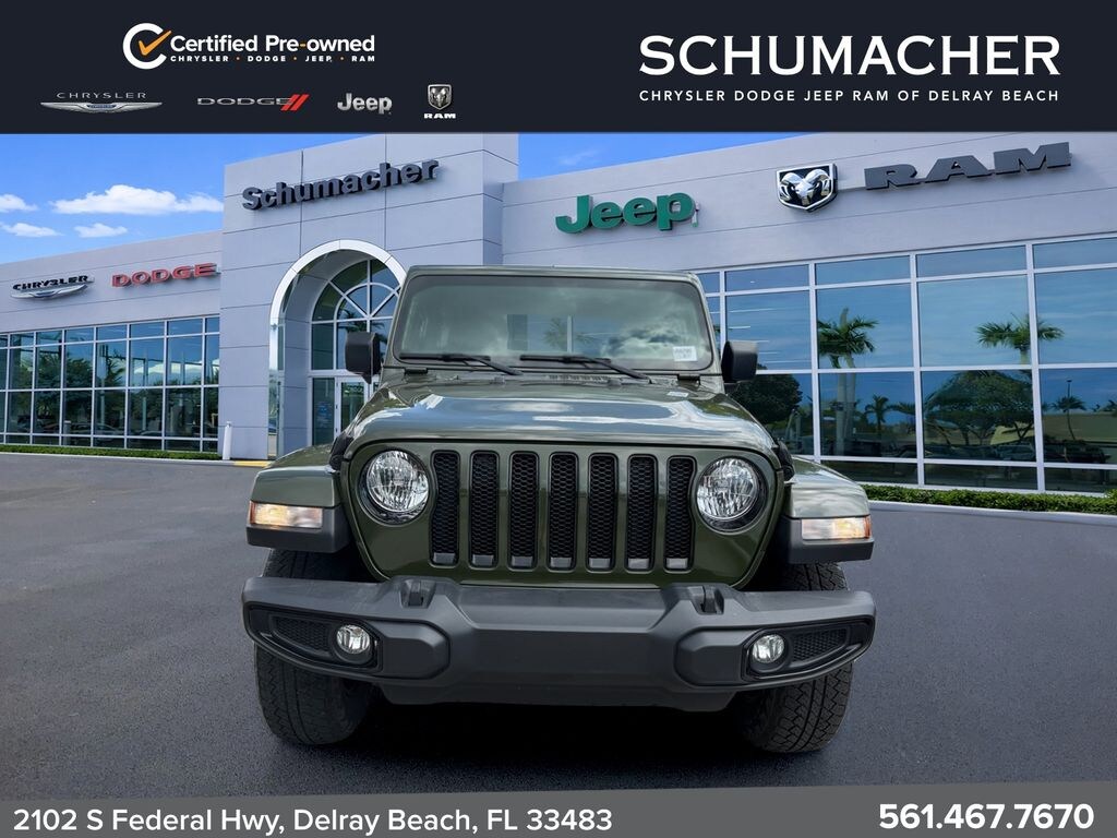Used 2023 Jeep Wrangler 4-DOOR SAHARA 4X4 SUV