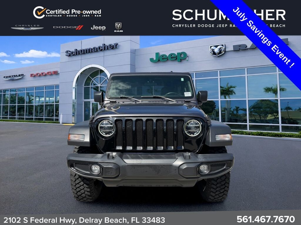 Certified 2022 Jeep Wrangler Unlimited Sport SUV
