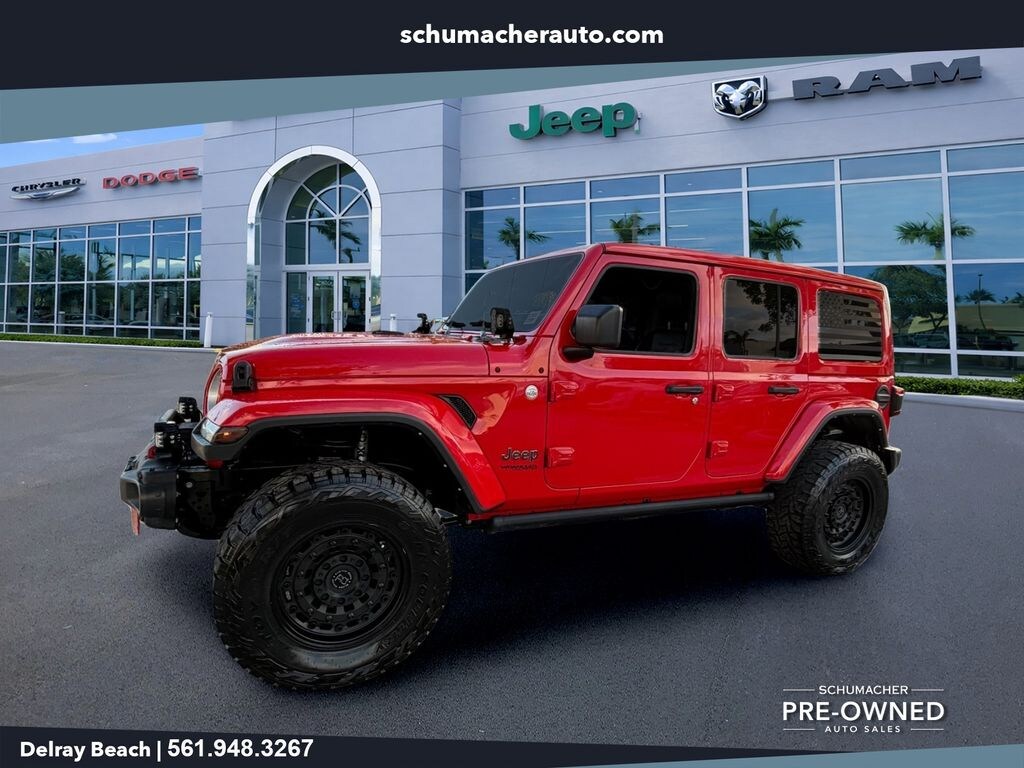 Used 2022 Jeep Wrangler Unlimited Sahara SUV