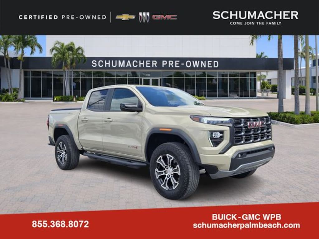 Certified 2024 GMC Canyon AT4 Truck Crew Cab