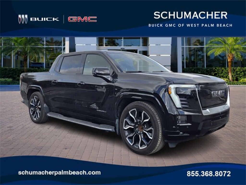 New 2025 GMC Sierra EV Max Range Denali Truck
