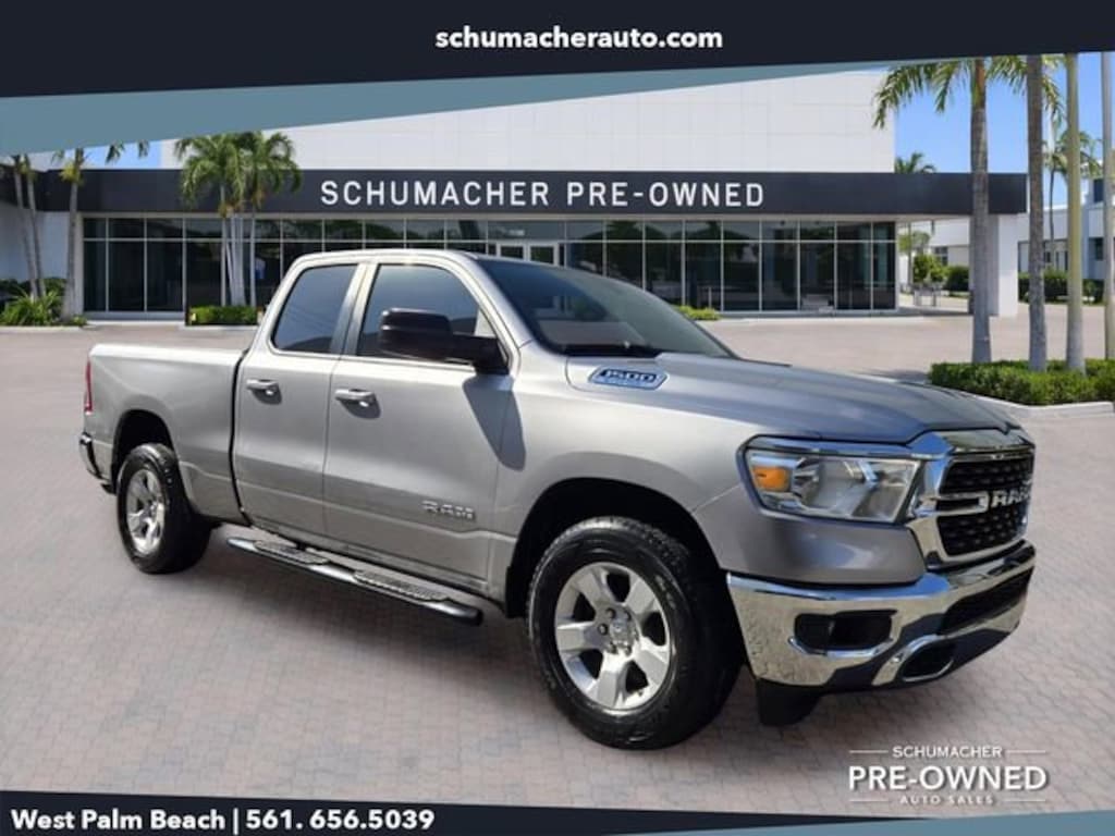 Used 2022 Ram 1500 Big Horn Quad Cab 4x2 64 Box Truck