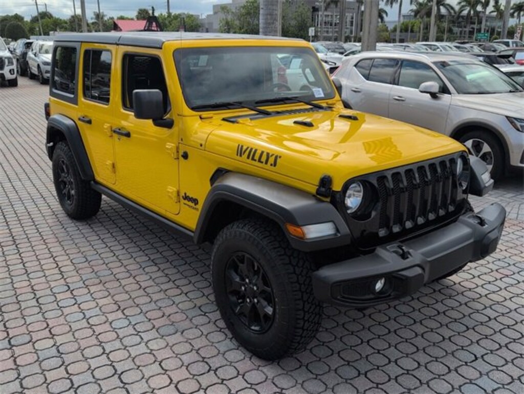 Used 2021 Jeep Wrangler Unlimited Willys Sport