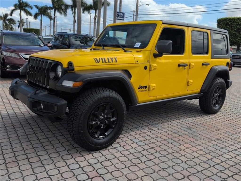 Used 2021 Jeep Wrangler Unlimited Willys Sport