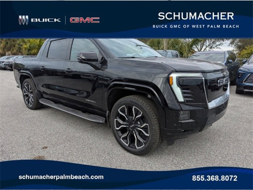 New 2025 GMC Sierra EV Max Range Denali Truck