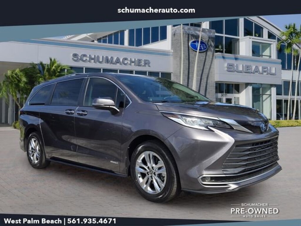 Used 2021 Toyota Sienna Platinum Minivan