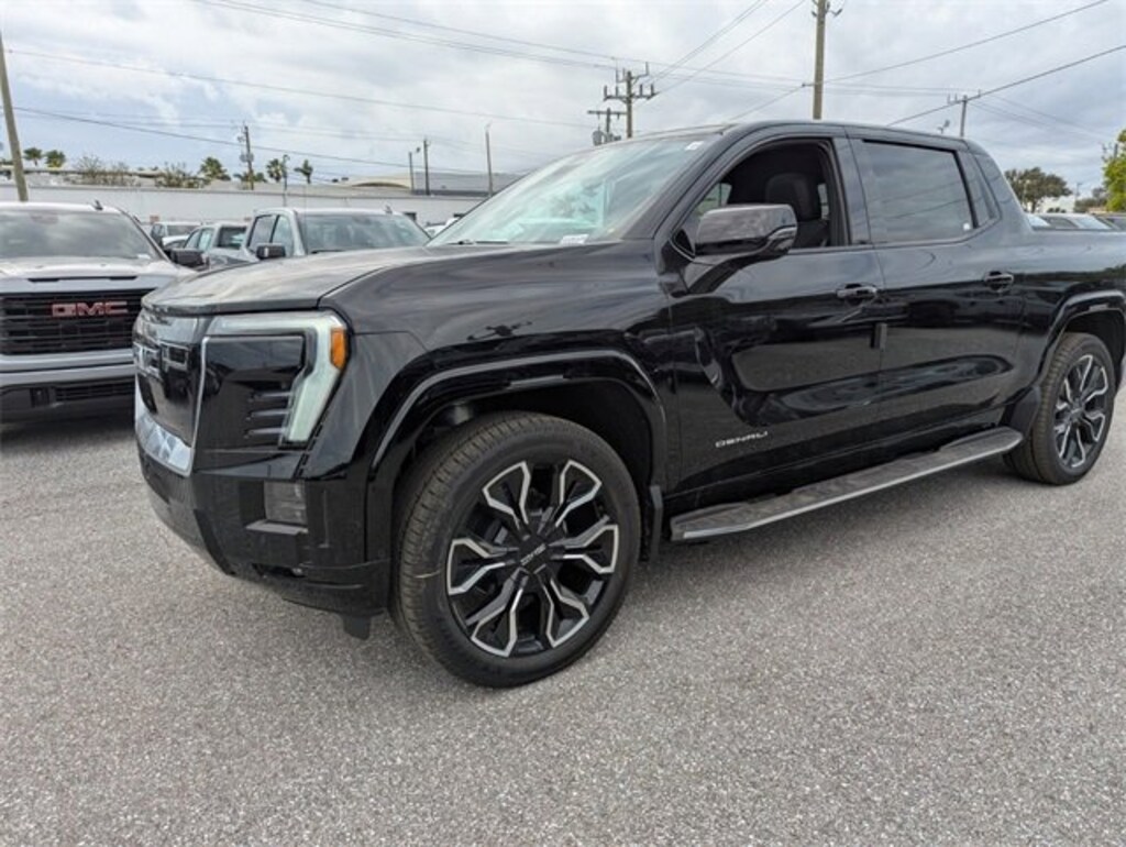 New 2025 GMC Sierra EV Max Range Denali Truck