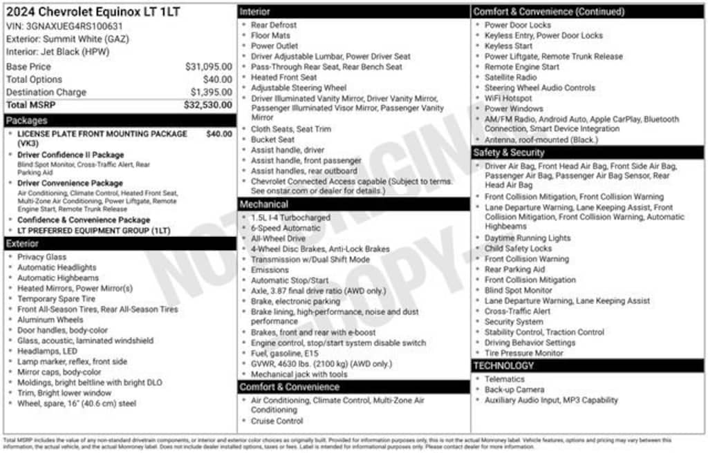 Used 2024 Chevrolet Equinox LT SUV
