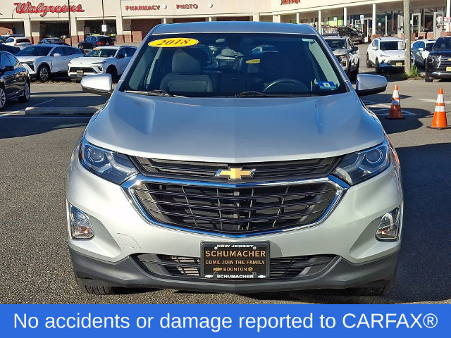 Used 2018 Chevrolet Equinox LT with VIN 3GNAXSEV7JL361592 for sale in Boonton, NJ