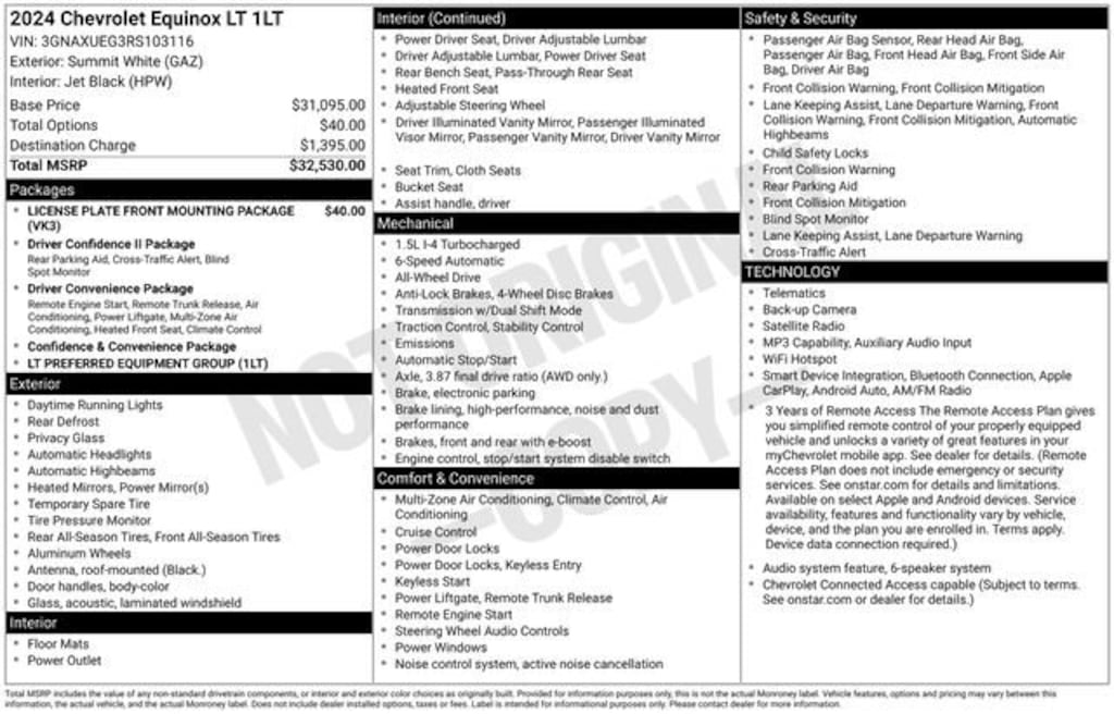 Used 2024 Chevrolet Equinox LT SUV