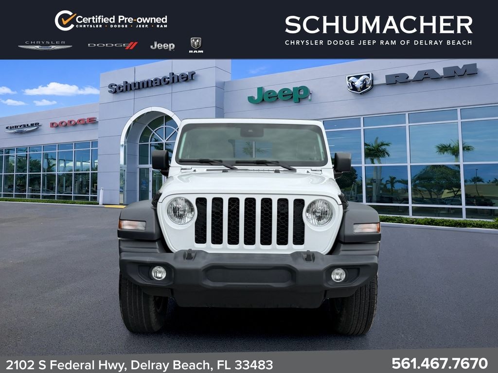 Certified 2024 Jeep Wrangler Sport SUV