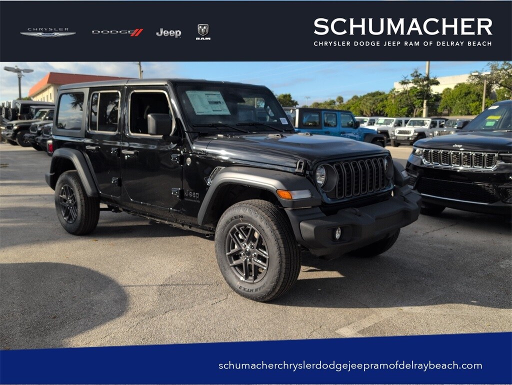 New 2026 Jeep Wrangler 4-DOOR SPORT S Sport Utility