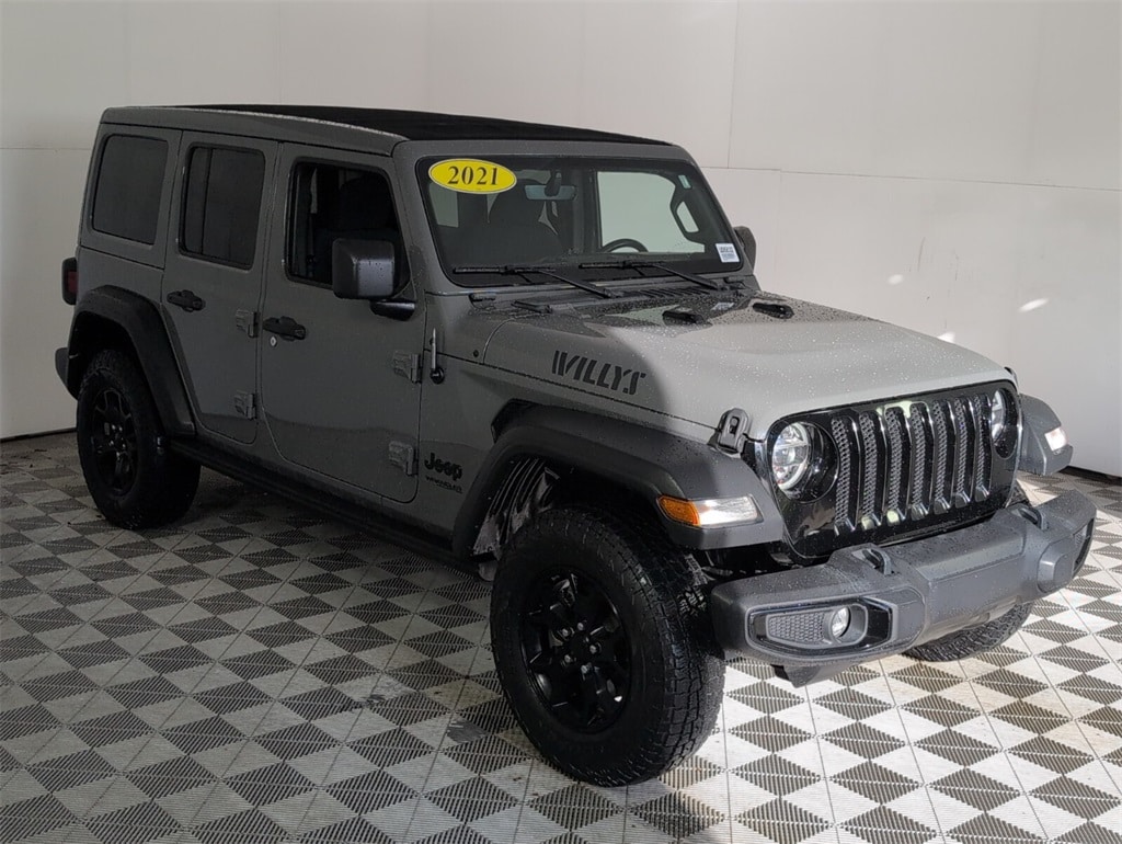 Certified 2021 Jeep Wrangler Unlimited Sport SUV