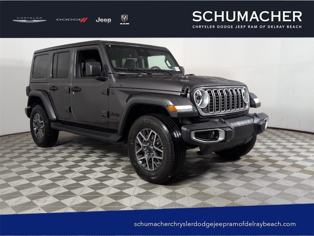 New 2025 Jeep Wrangler 4-DOOR SAHARA Sport Utility