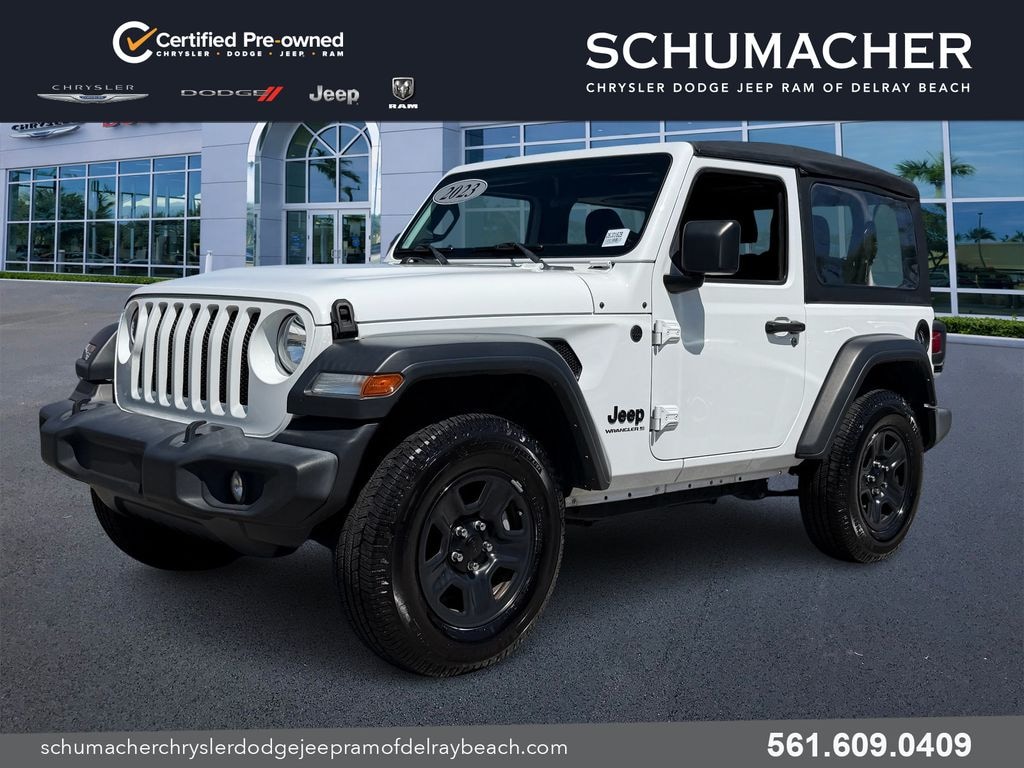 Used 2023 Jeep Wrangler 2-DOOR SPORT 4X4 SUV