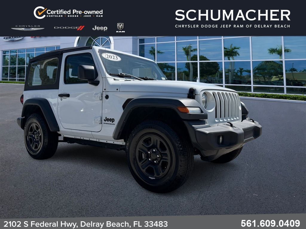 Used 2023 Jeep Wrangler 2-DOOR SPORT 4X4 SUV