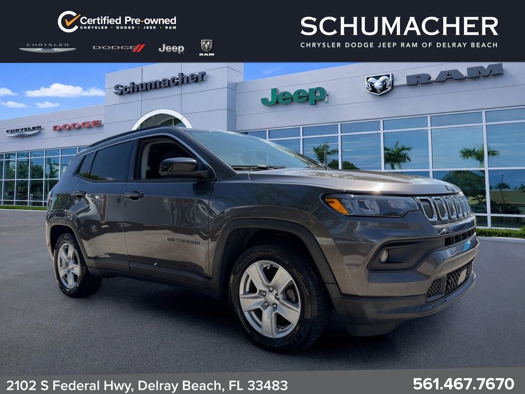 Certified 2022 Jeep Compass Latitude SUV