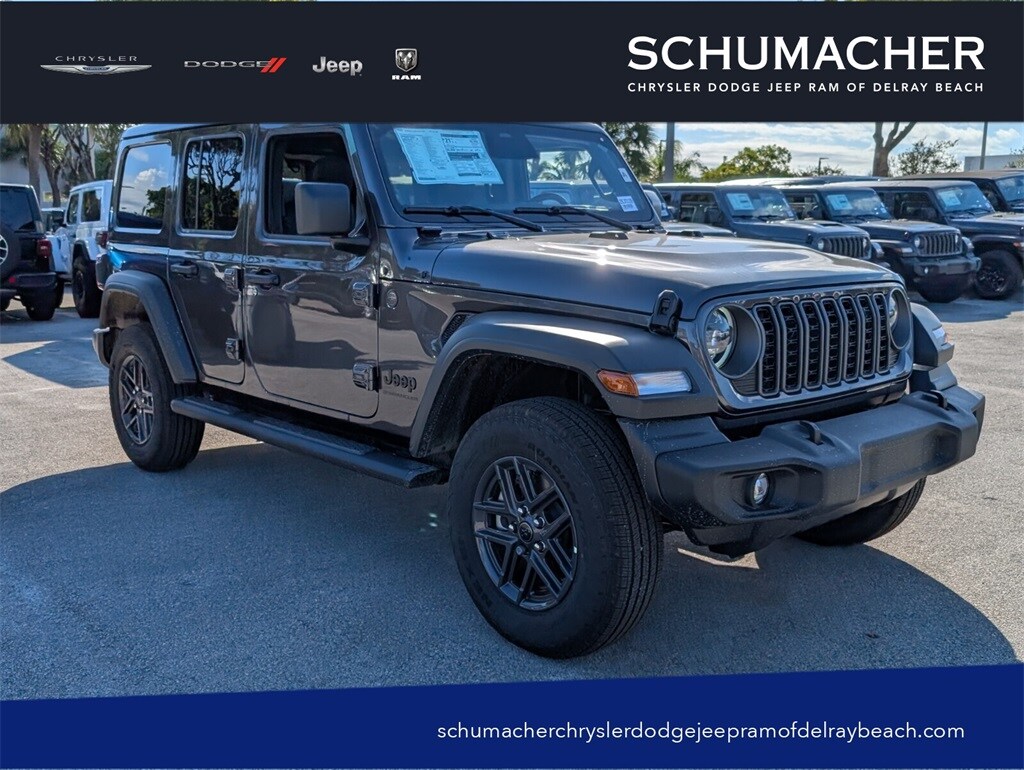 New 2026 Jeep Wrangler 4-DOOR SPORT S Sport Utility