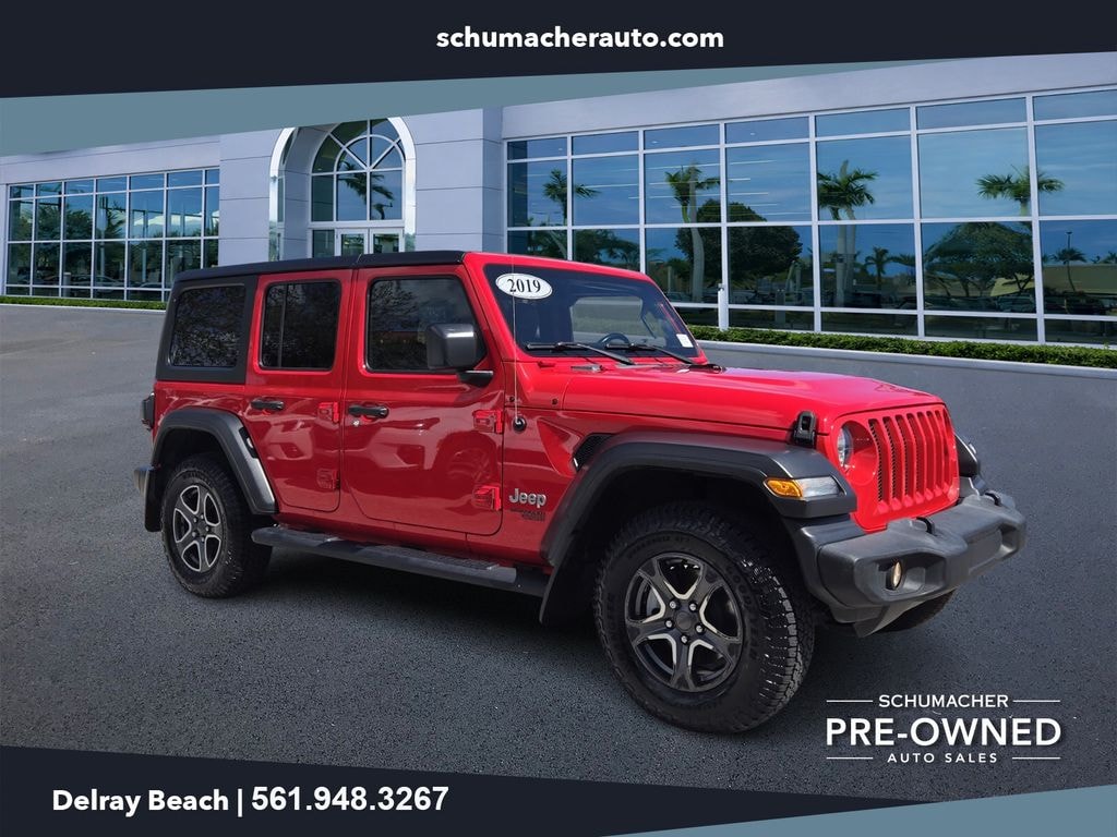 Used 2019 Jeep Wrangler Unlimited Sport 4x4 SUV