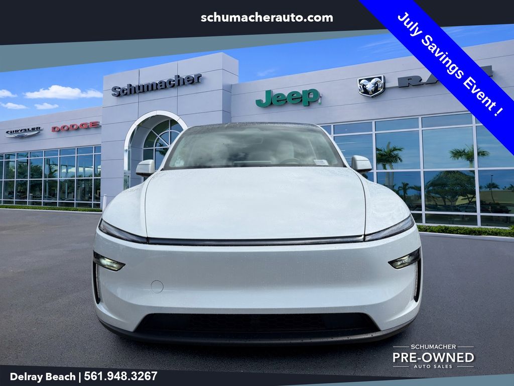 Used 2026 Tesla Model Y Long Range Launch Series with VIN 7SAYGDEE1TA399405 for sale in Delray Beach, FL