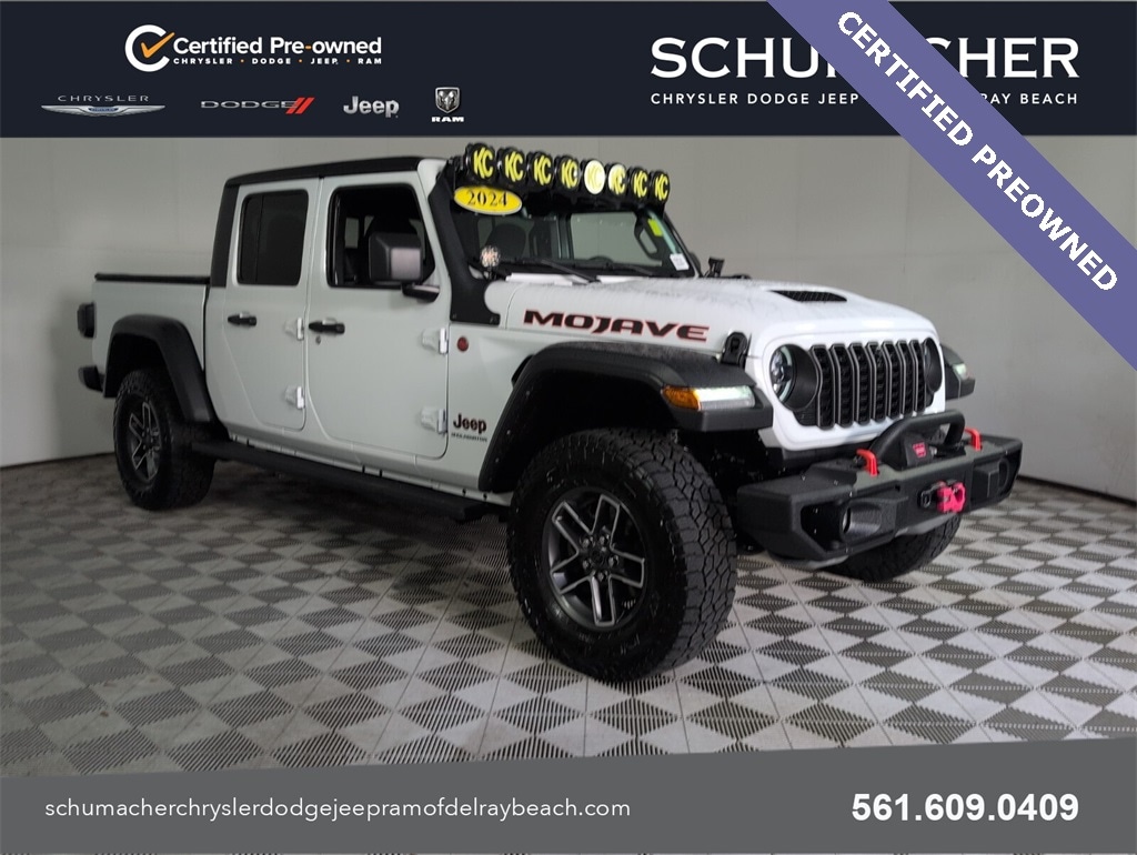 Certified 2024 Jeep Gladiator Mojave Truck Crew Cab