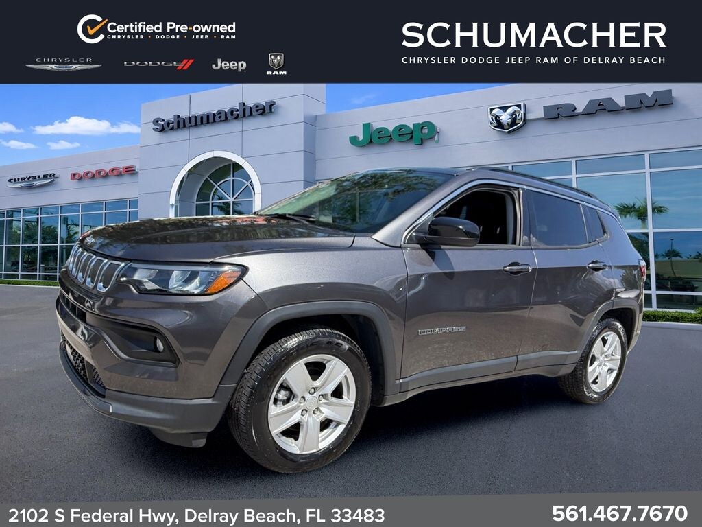 Certified 2022 Jeep Compass Latitude SUV