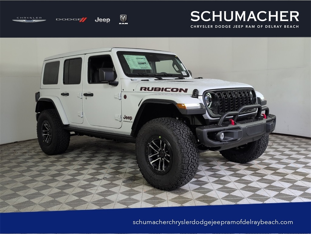 New 2025 Jeep Wrangler 4-DOOR RUBICON X Sport Utility