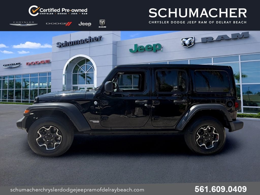 Used 2021 Jeep Wrangler Unlimited Sport SUV